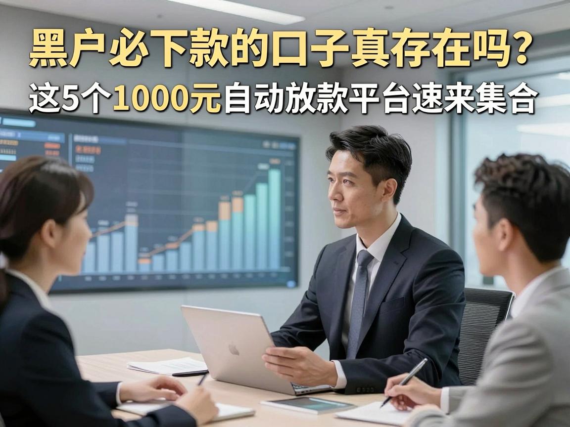 黑户必下款的口子真存在吗?这5个1000元自动放款平台速来集合