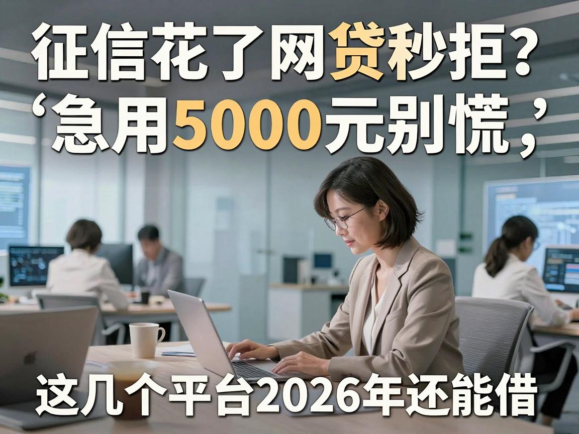 征信花了网贷秒拒?急用5000元别慌,这几个平台2026年还能借!