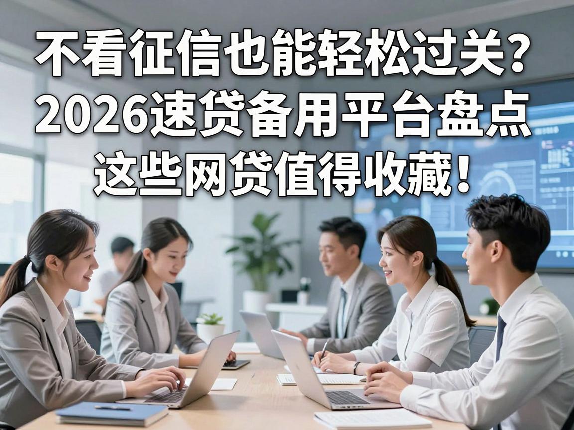 不看征信也能轻松过关？2026速贷备用平台盘点，这些网贷值得收藏！
