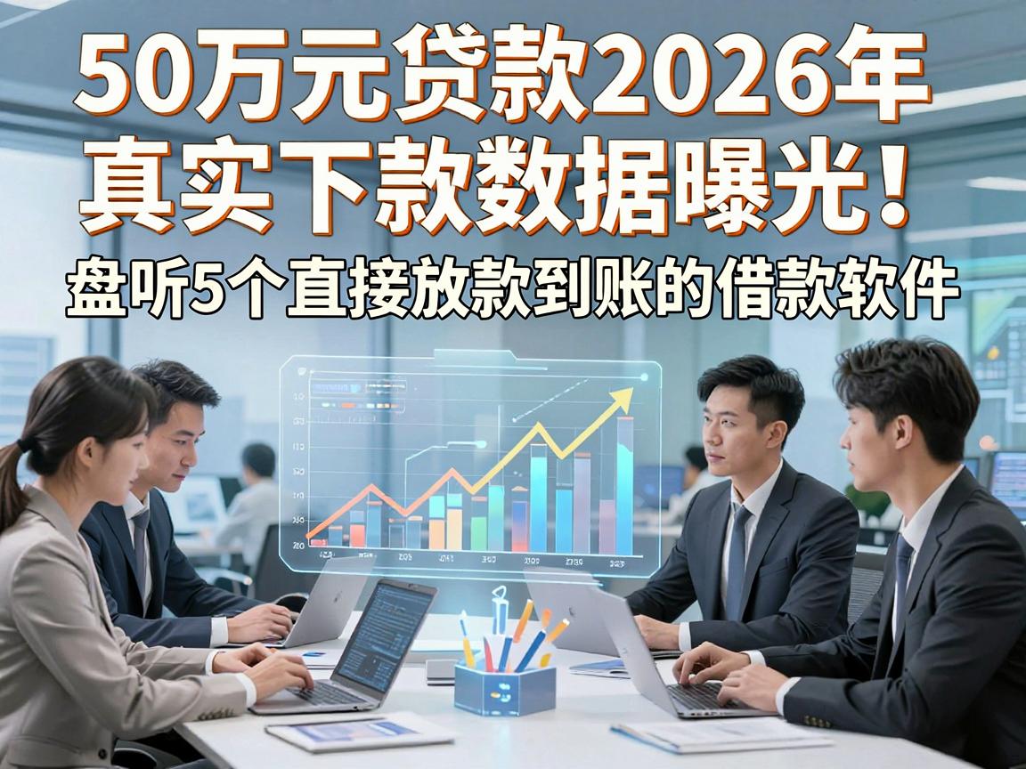 50万元贷款2026年真实下款数据曝光!盘点5个直接放款到账的借款软件