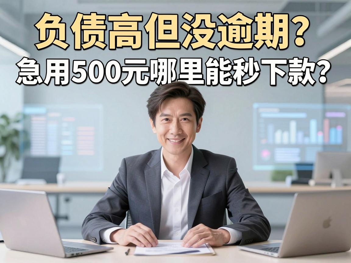 负债高但没逾期?急用500元哪里能秒下款?这5个软件优先选