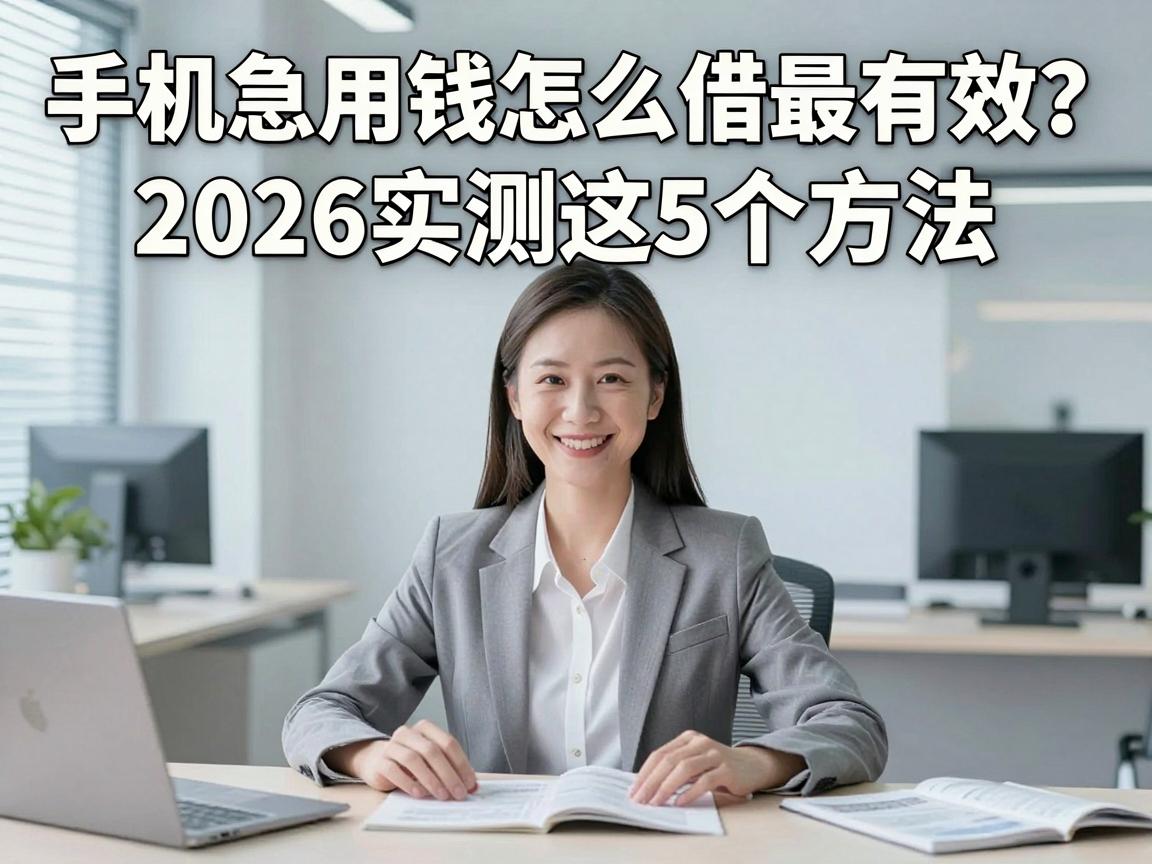 手机急用钱怎么借最有效?2026实测这5个方法,亲测力荐!
