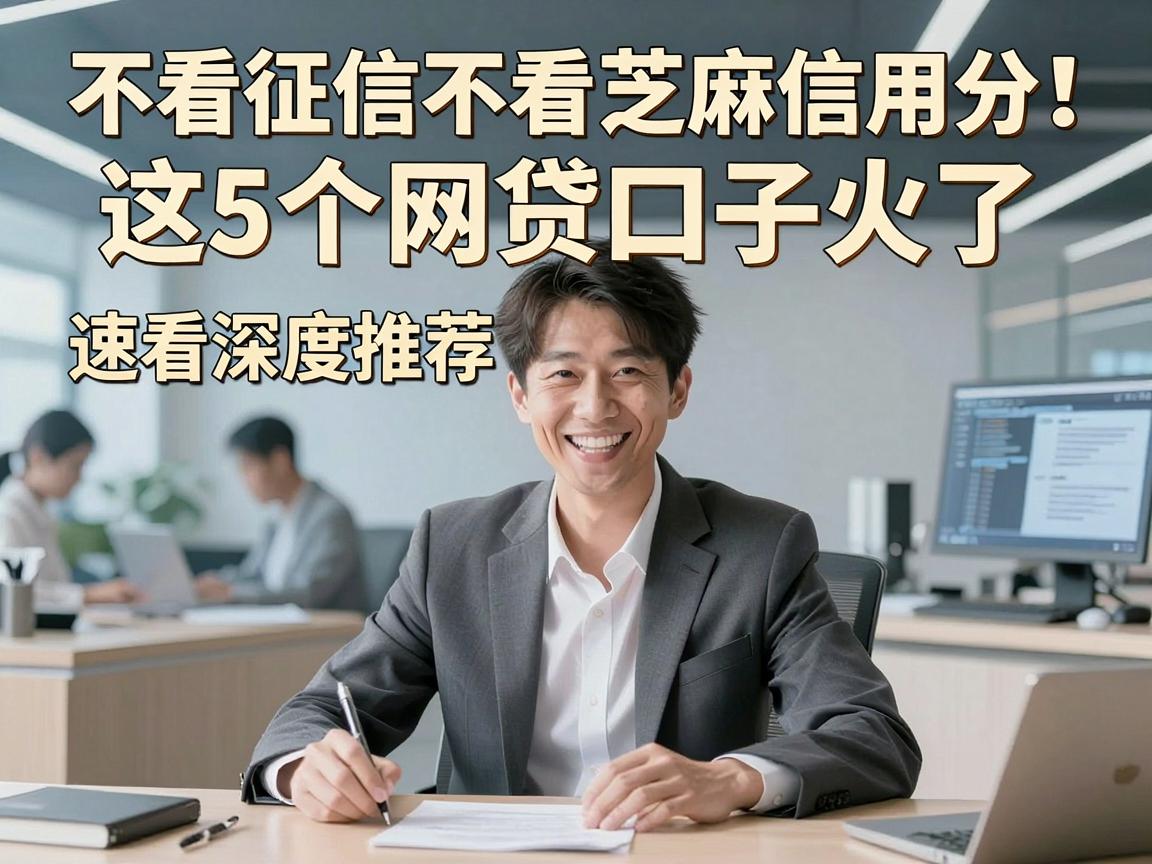 不看征信不看芝麻信用分!这5个网贷口子火了,速看深度推荐