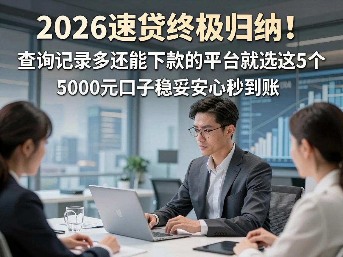 2026速贷终极归纳!查询记录多还能下款的平台就选这5个,5000元口子稳妥安心秒到账