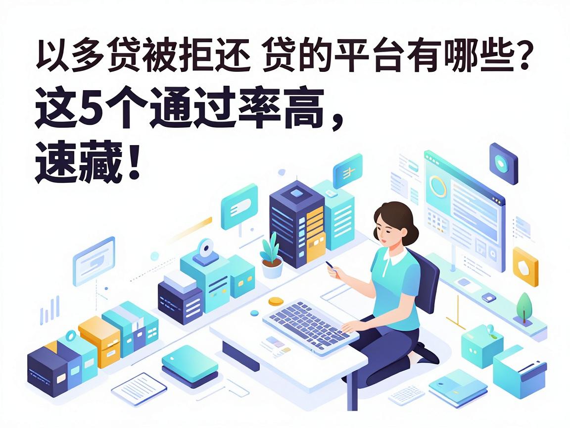 多家网贷被拒还能贷的平台有哪些?这5个通过率高,速藏!