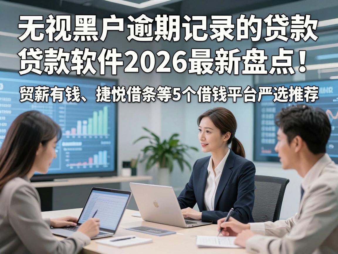 无视黑户逾期记录的贷款软件2026最新盘点!贸薪有钱、捷悦借条等5个借钱平台严选推荐