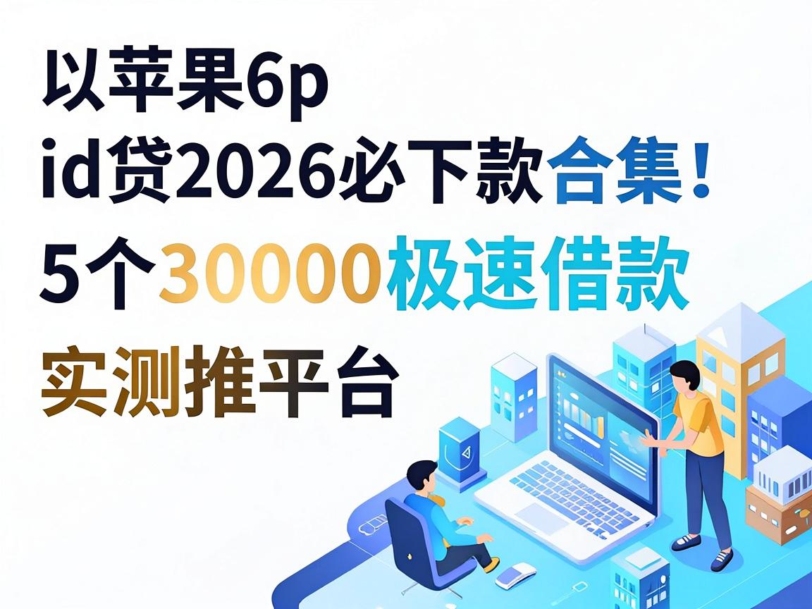 苹果6p id贷2026必下款合集！5个30000极速借款平台实测推荐