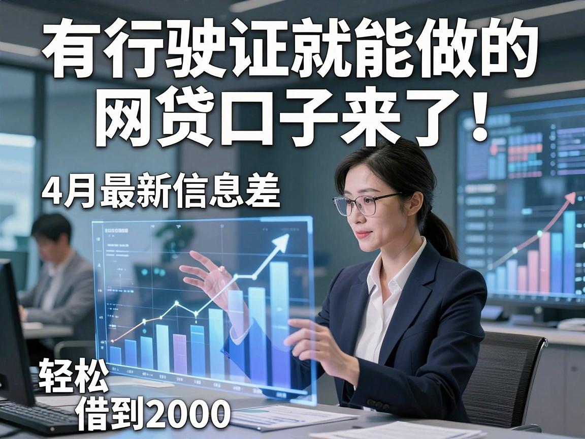 有行驶证就能做的网贷口子来了!4月最新信息差,轻松借到2000