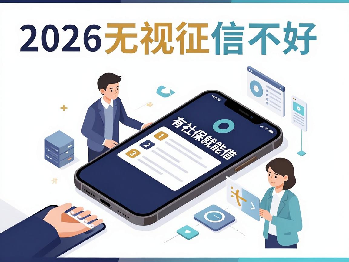 黑户手机上可以在哪些地方借钱?2026无视征信不好、有社保就能借的高通过率口子汇总