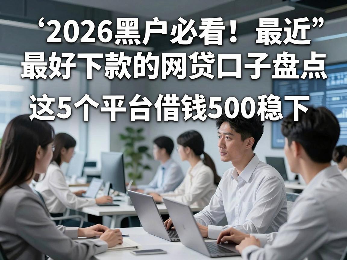 2026黑户必看!最近好下款的网贷口子盘点,这5个平台借钱500稳下