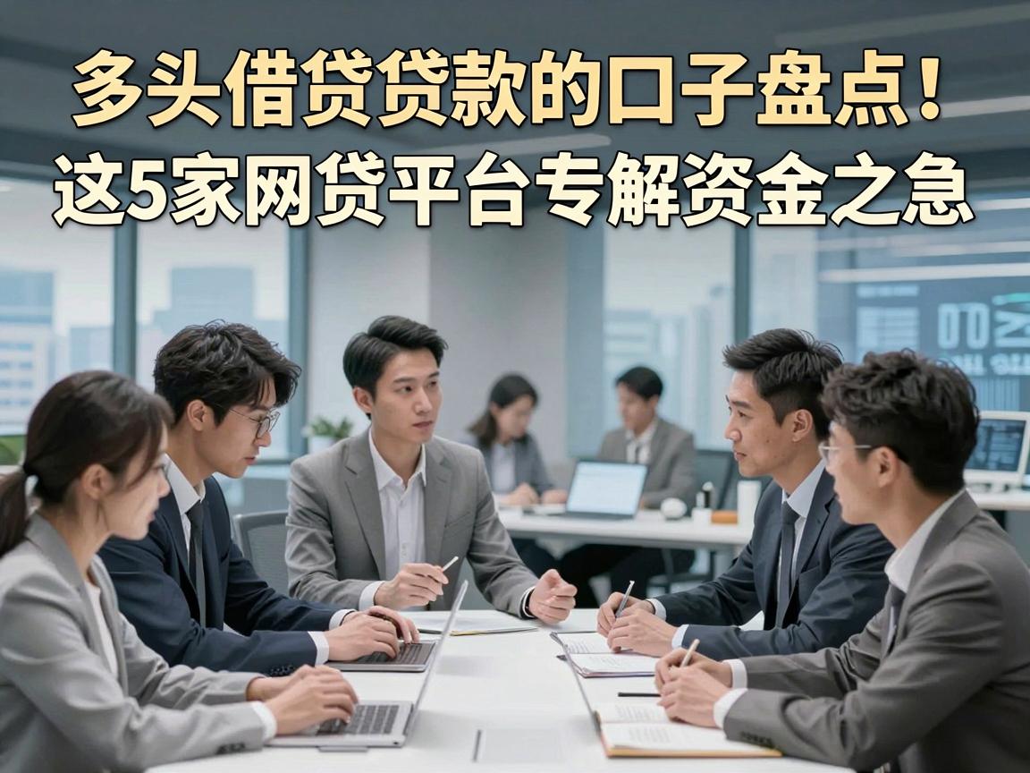 多头借贷贷款的口子盘点！这5家网贷平台专解资金之急