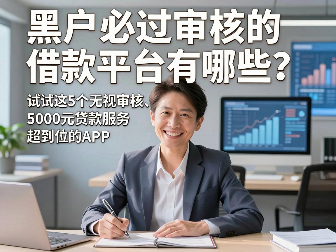 黑户必过审核的借款平台有哪些？试试这5个无视审核、5000元贷款服务超到位的APP