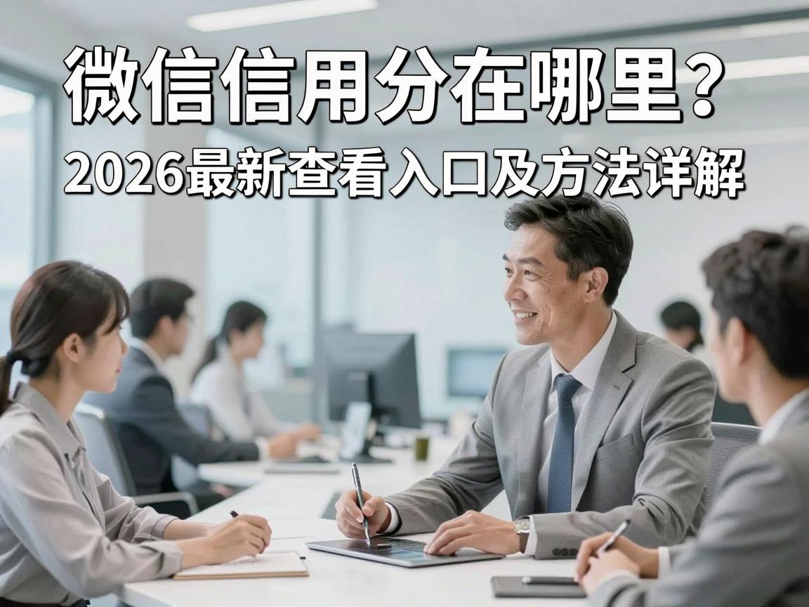 微信信用分在哪里?2026最新查看入口及方法详解(速览)