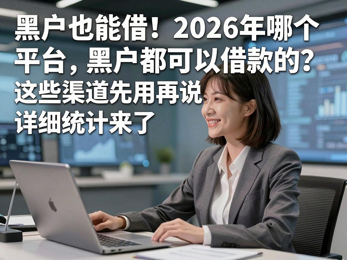 黑户也能借!2026年哪个平台黑户都可以借款的?这些渠道先用再说,详细统计来了!