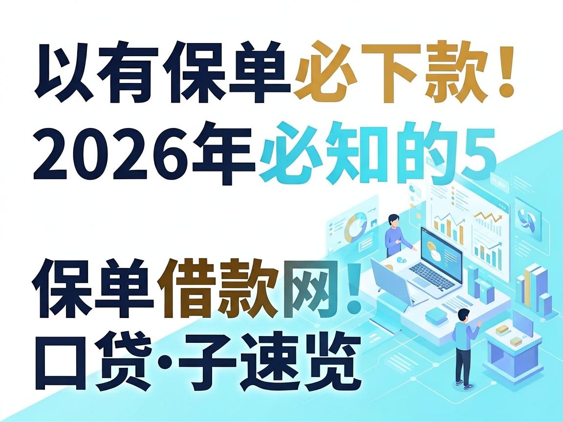 有保单必下款!2026年必知的5个保单借款网贷口子速览