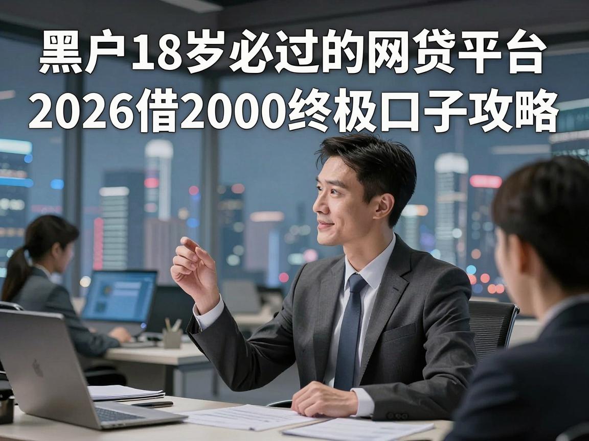 黑户18岁必过的网贷平台,2026借2000终极口子攻略
