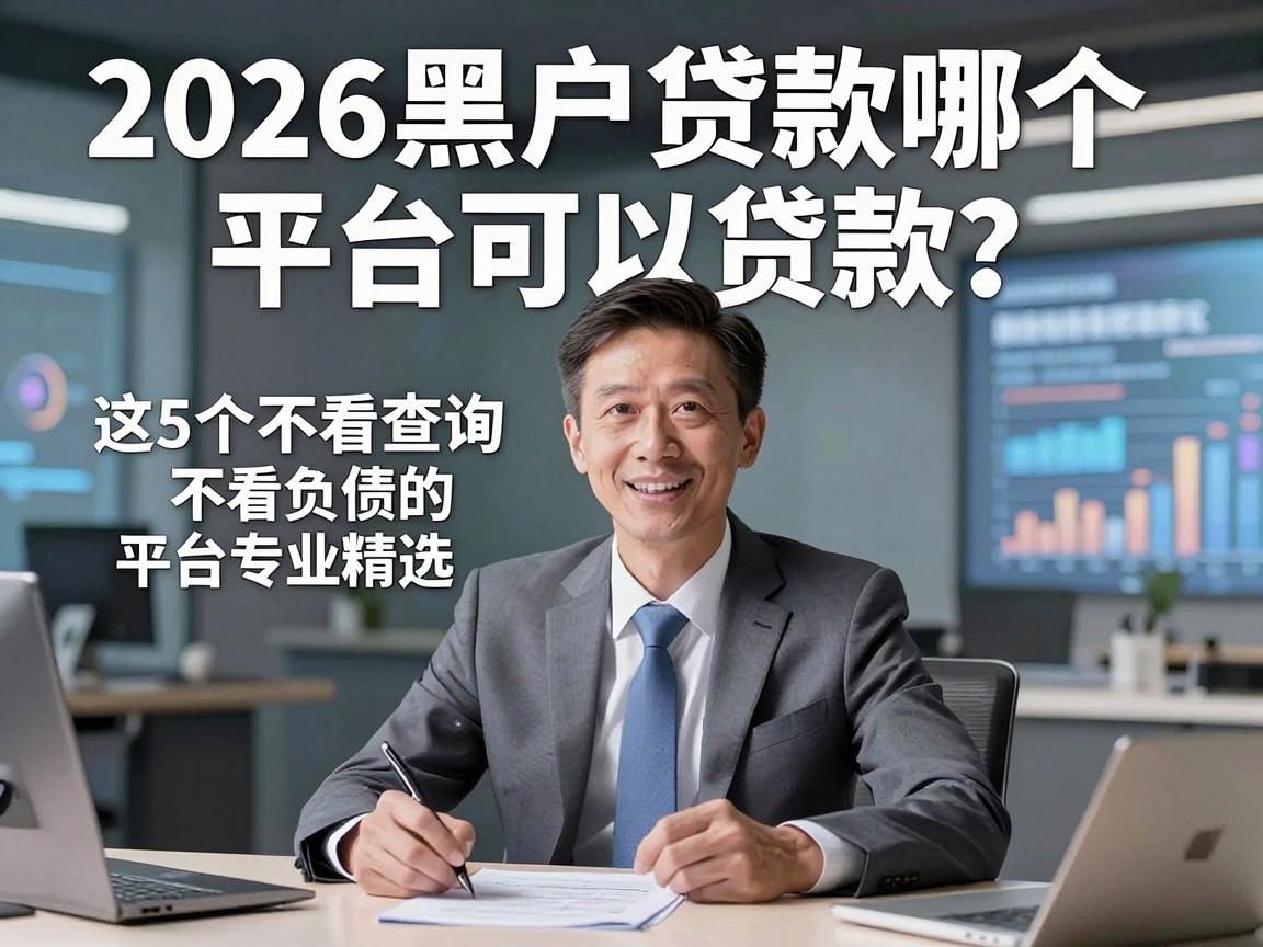 2026黑户贷款哪个平台可以贷款?这5个不看查询不看负债的应急借款平台专业精选!