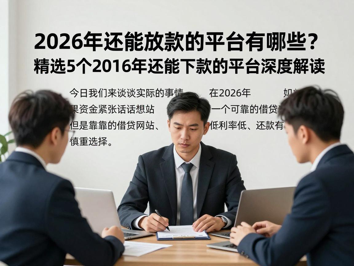 2026年还能放款的平台有哪些?精选5个2026年还能下款的平台深度解读!
