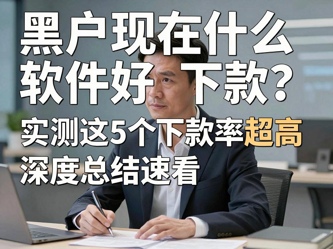 黑户现在什么软件好下款?实测这5个下款率超高,深度总结速看!