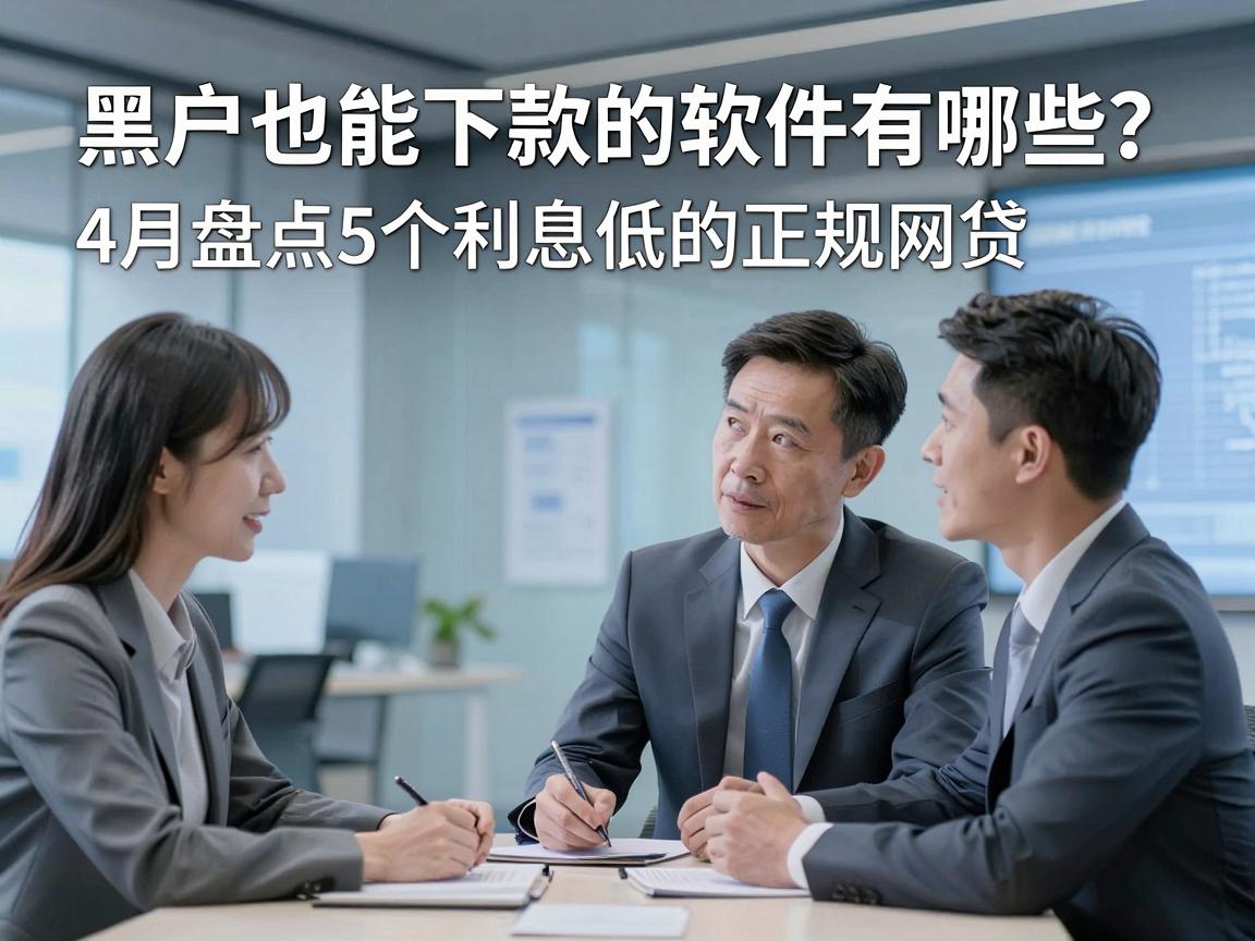 黑户也能下款的软件有哪些?4月盘点5个利息低的正规网贷