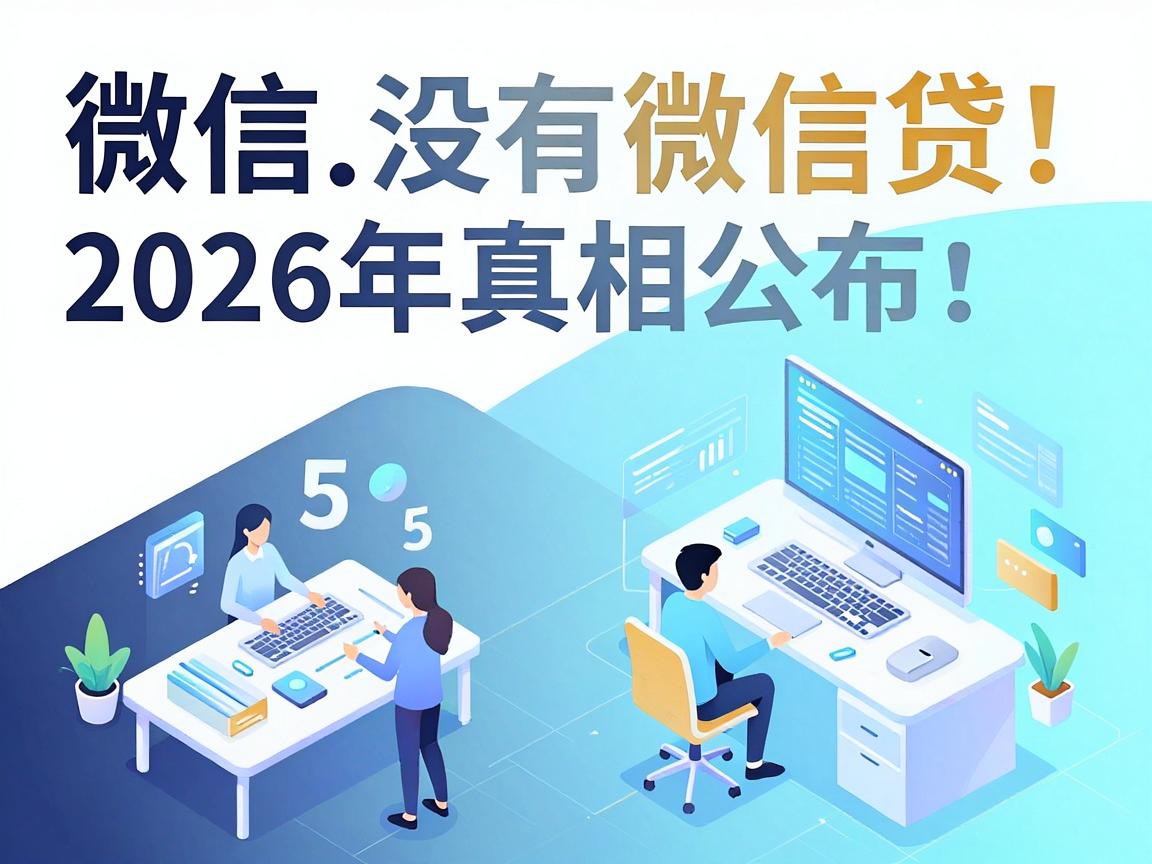 微信上没有微信贷!2026年真相公布:独家盘点5个征信要求不高、借款必下的APP
