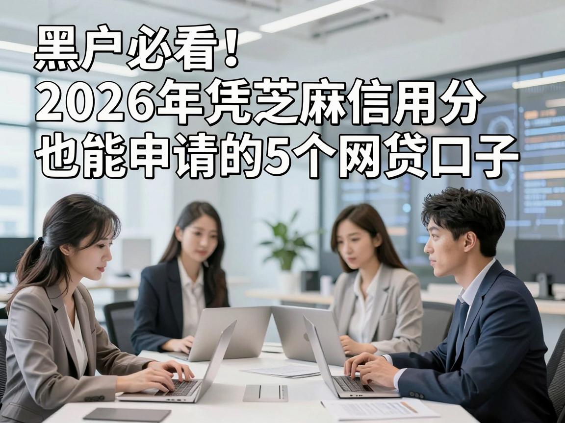 黑户必看！2026年凭芝麻信用分也能申请的5个网贷口子