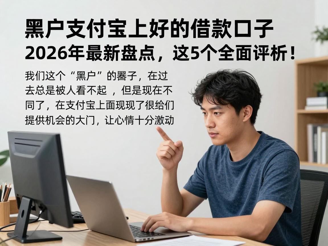 黑户支付宝上好的借款口子2026年最新盘点，这5个全面评析！