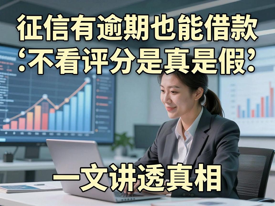征信有逾期也能借款？不看评分是真是假，一文讲透真相