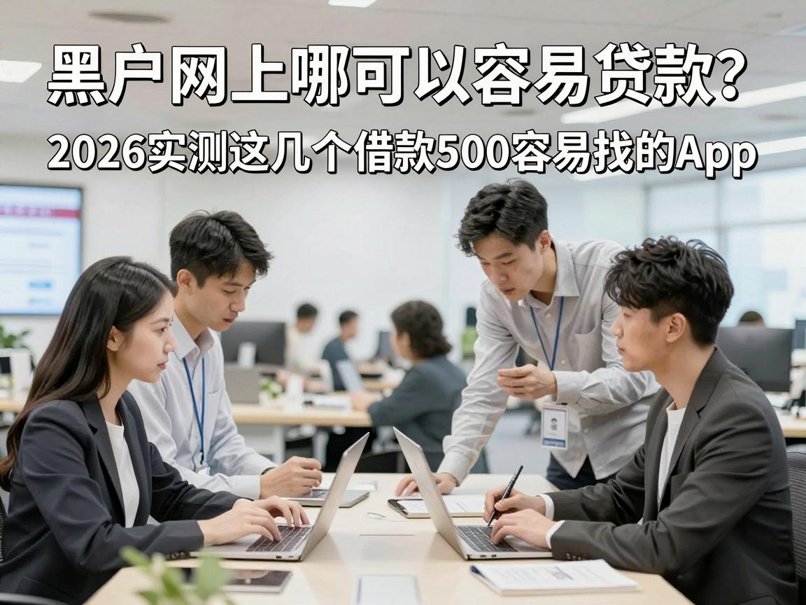 黑户网上哪可以容易贷款?2026实测这几个借款500容易找的App