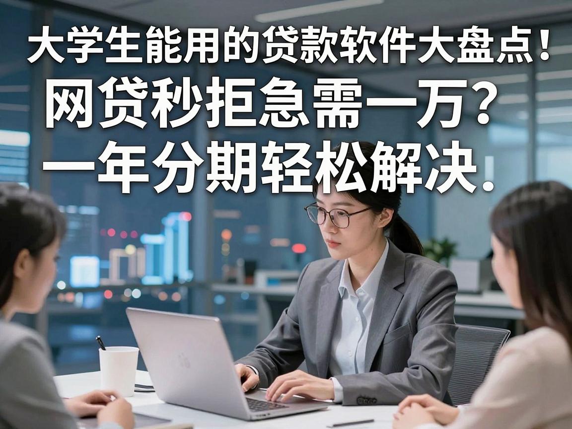 大学生能用的贷款软件大盘点:网贷秒拒急需一万?一年分期轻松解决!