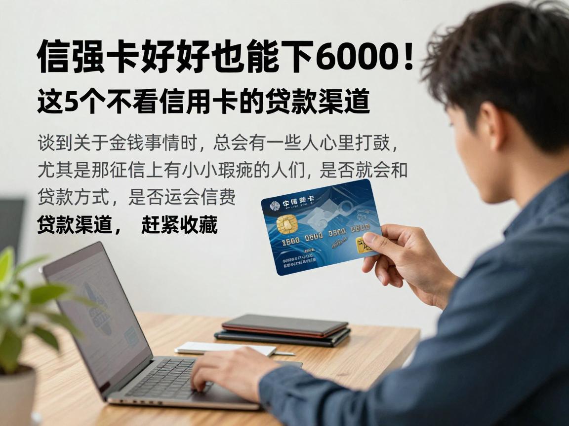 信用卡不好也能秒下6000！这5个不看信用卡的贷款渠道，赶紧收藏
