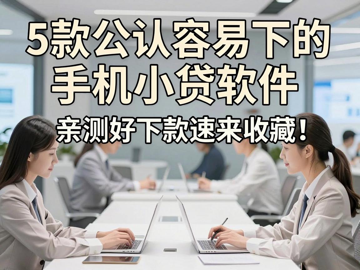 5款公认容易下的手机小贷软件,亲测好下款速来收藏
