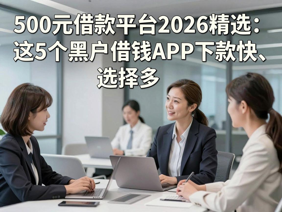 500元借款平台2026精选:这5个黑户借钱APP下款快、选择多!
