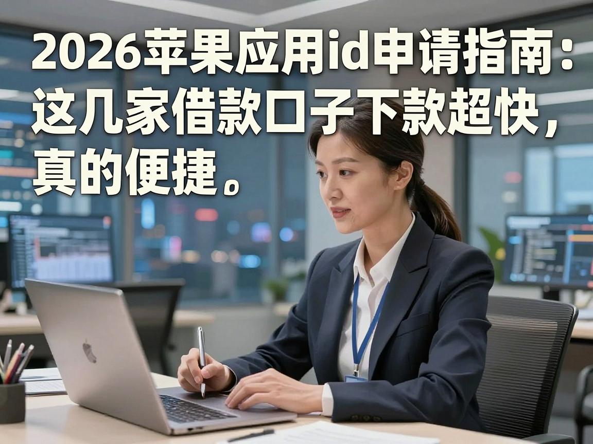 2026苹果应用id申请指南：这几家借款口子下款超快，真的便捷！