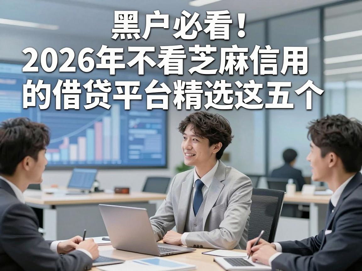 黑户必看!2026年不看芝麻信用的借贷平台精选这五个