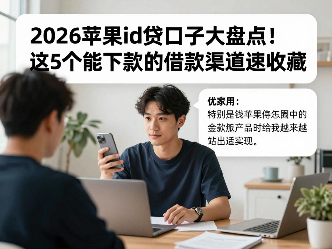 2026苹果id贷口子大盘点!这5个能下款的借款渠道速收藏