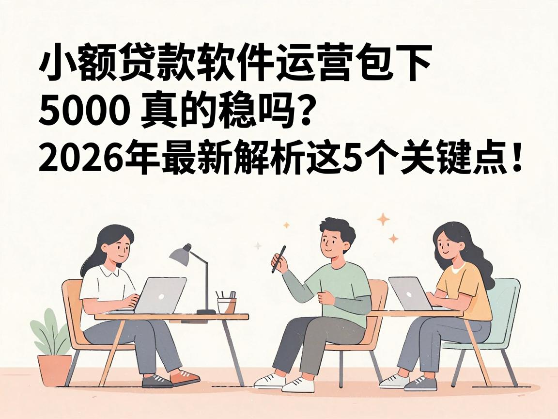 小额贷款软件运营包下5000真的稳吗?2026年最新解析这5个关键点!