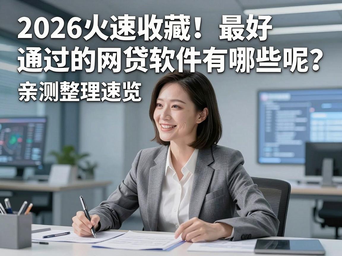 2026火速收藏!最好通过的网贷软件有哪些呢?亲测整理速览!