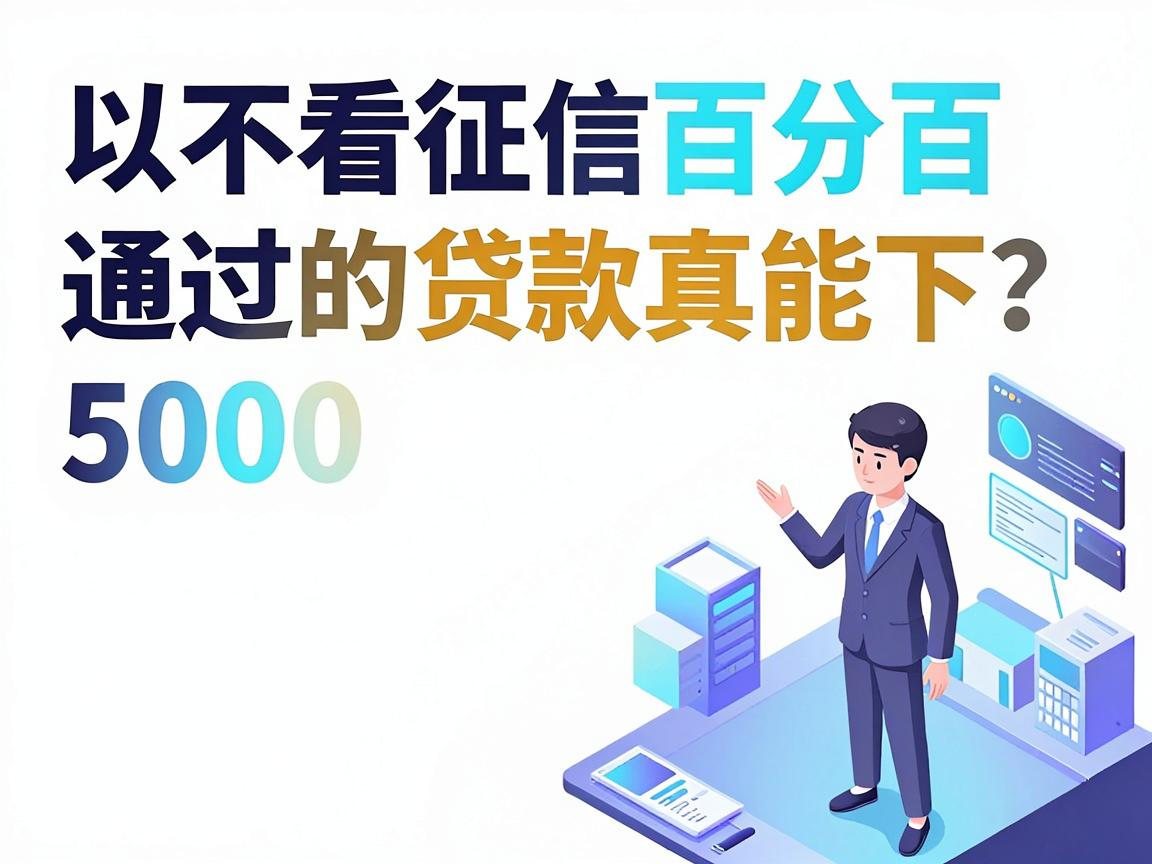 不看征信百分百通过的贷款真能下?这5个无视征信借款5000的APP实测好用