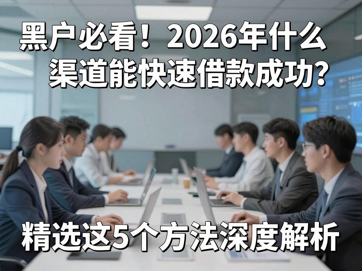 黑户必看！2026年什么渠道能快速借款成功？精选这5个方法深度解析
