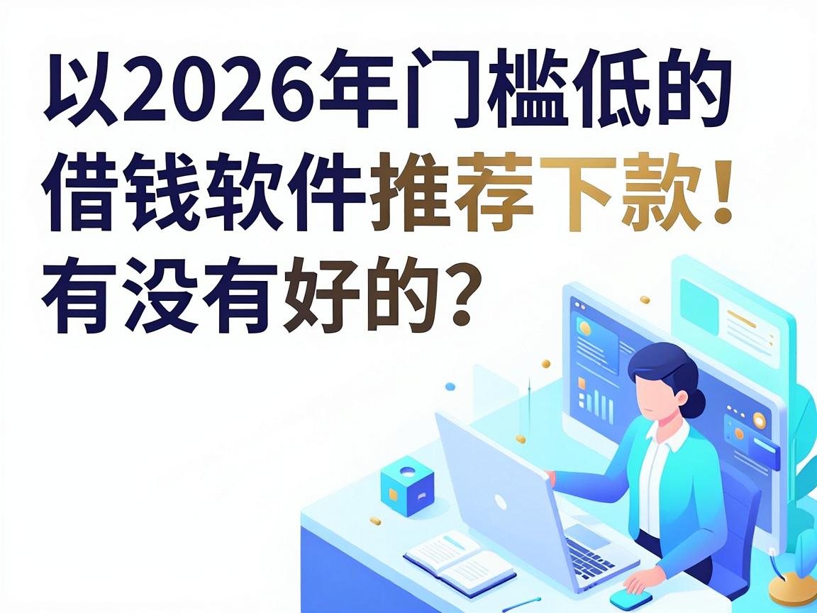 2026年门槛低的借钱软件推荐下款！有没有好的？这5个黑户借钱软件详细点评