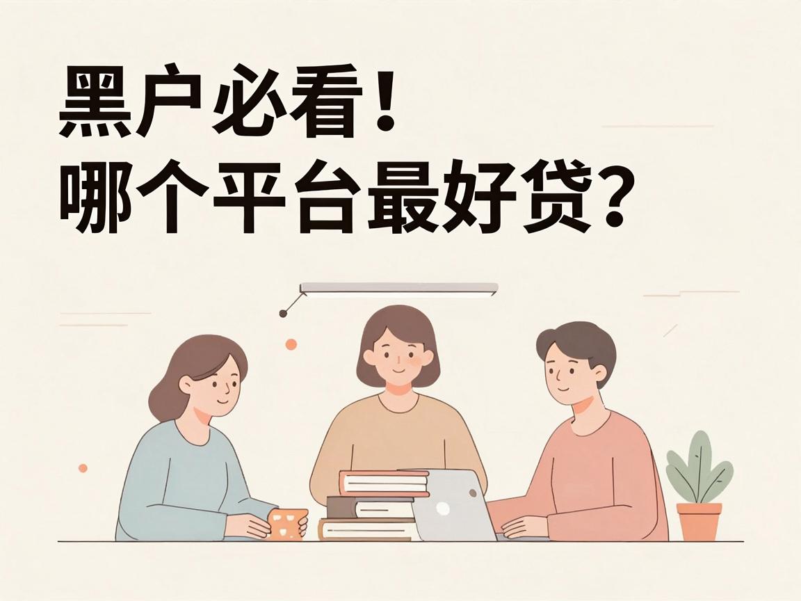 黑户必看!哪个平台最好贷?这几家借款5000秒下、对征信要求不高的APP省心适配