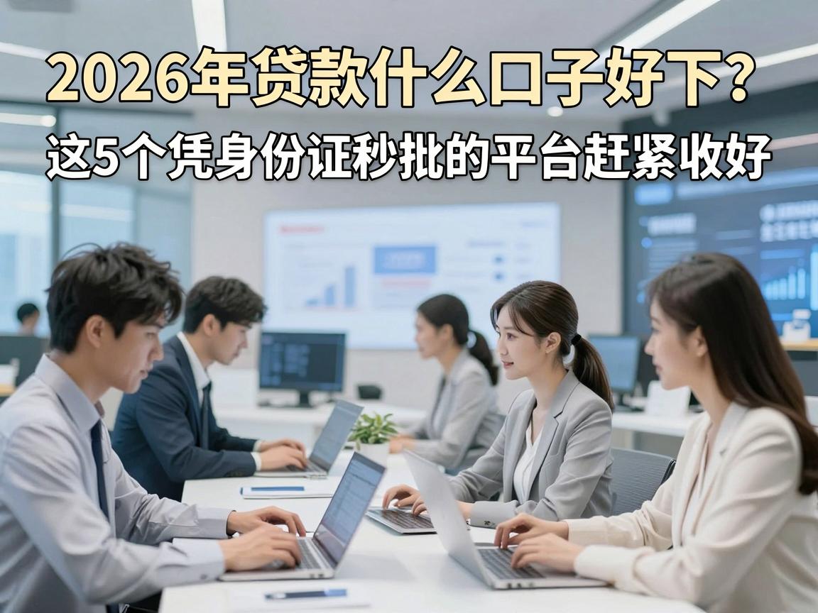 2026年贷款什么口子好下？这5个凭身份证秒批的平台赶紧收好！