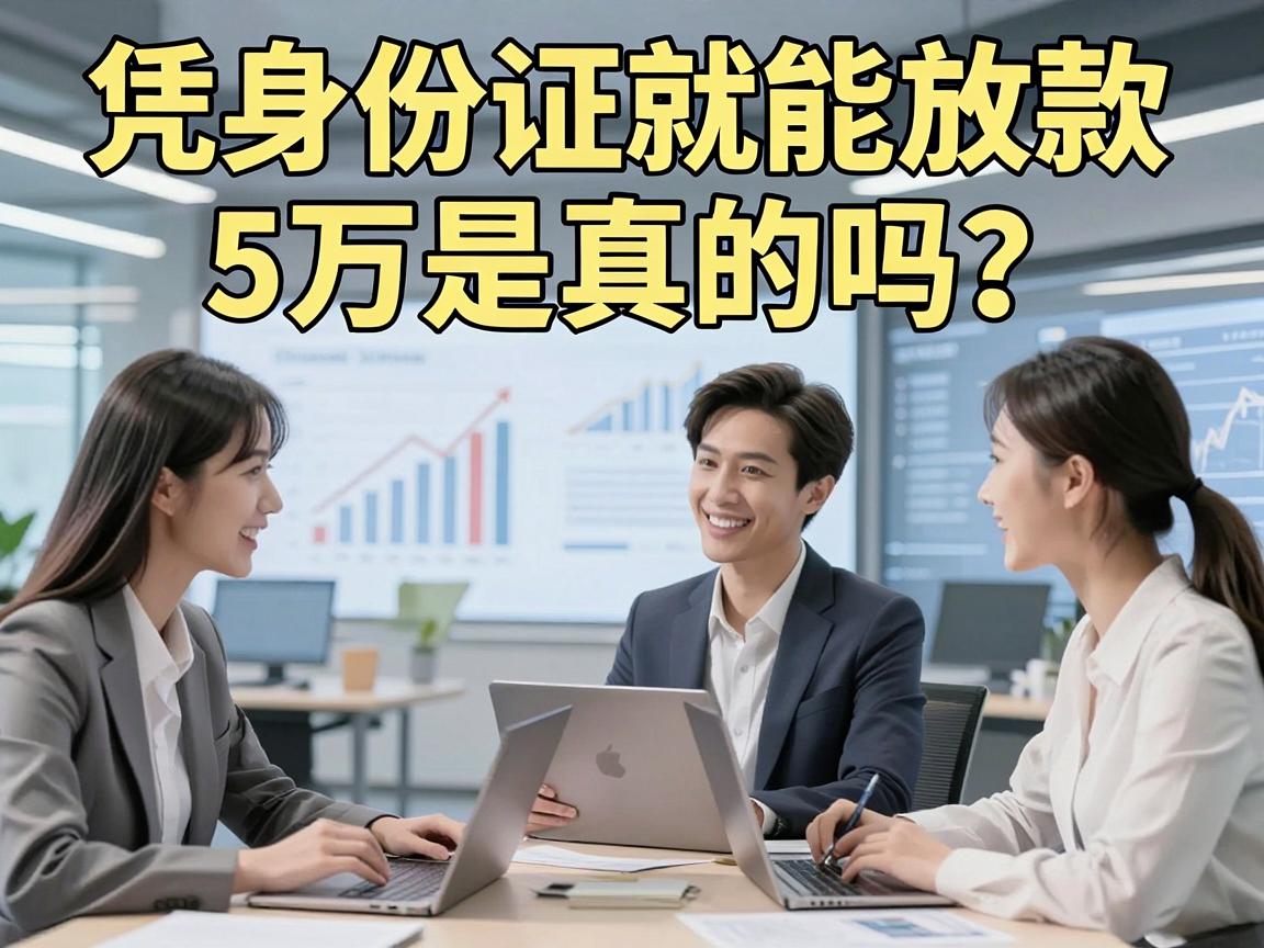 凭身份证就能放款5万是真的吗？实测这5个凭身份证借钱5万马上放款的靠谱平台
