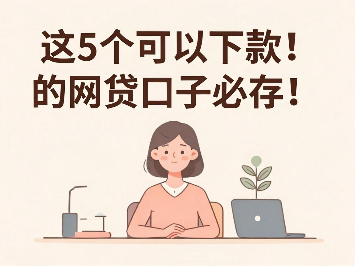 网黑专属！这5个可以下款的网贷口子必存