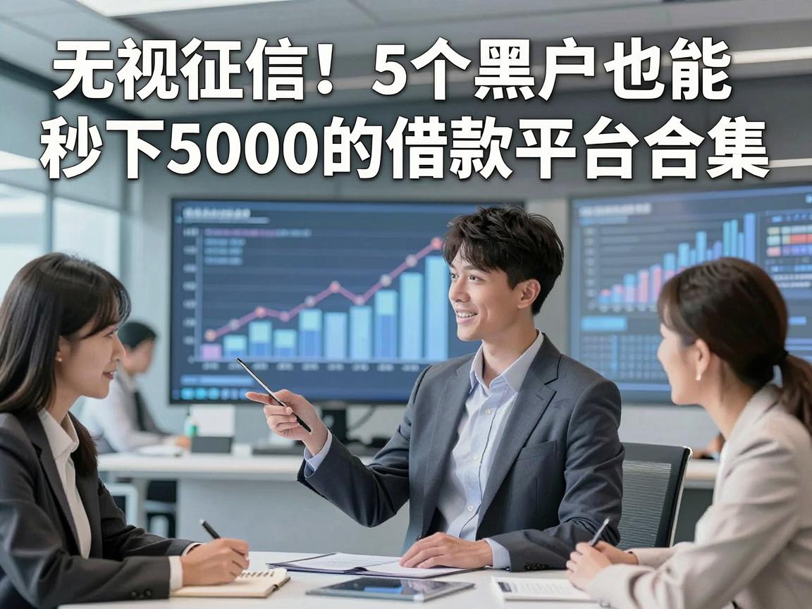 无视征信!5个黑户也能秒下5000的借款平台合集