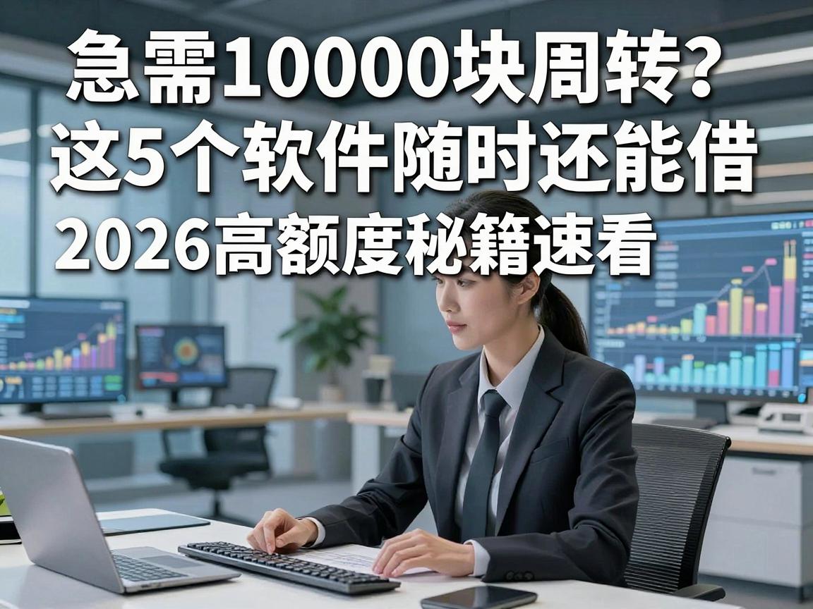 急需10000块周转?这5个软件随时还能借,2026高额度秘籍速看