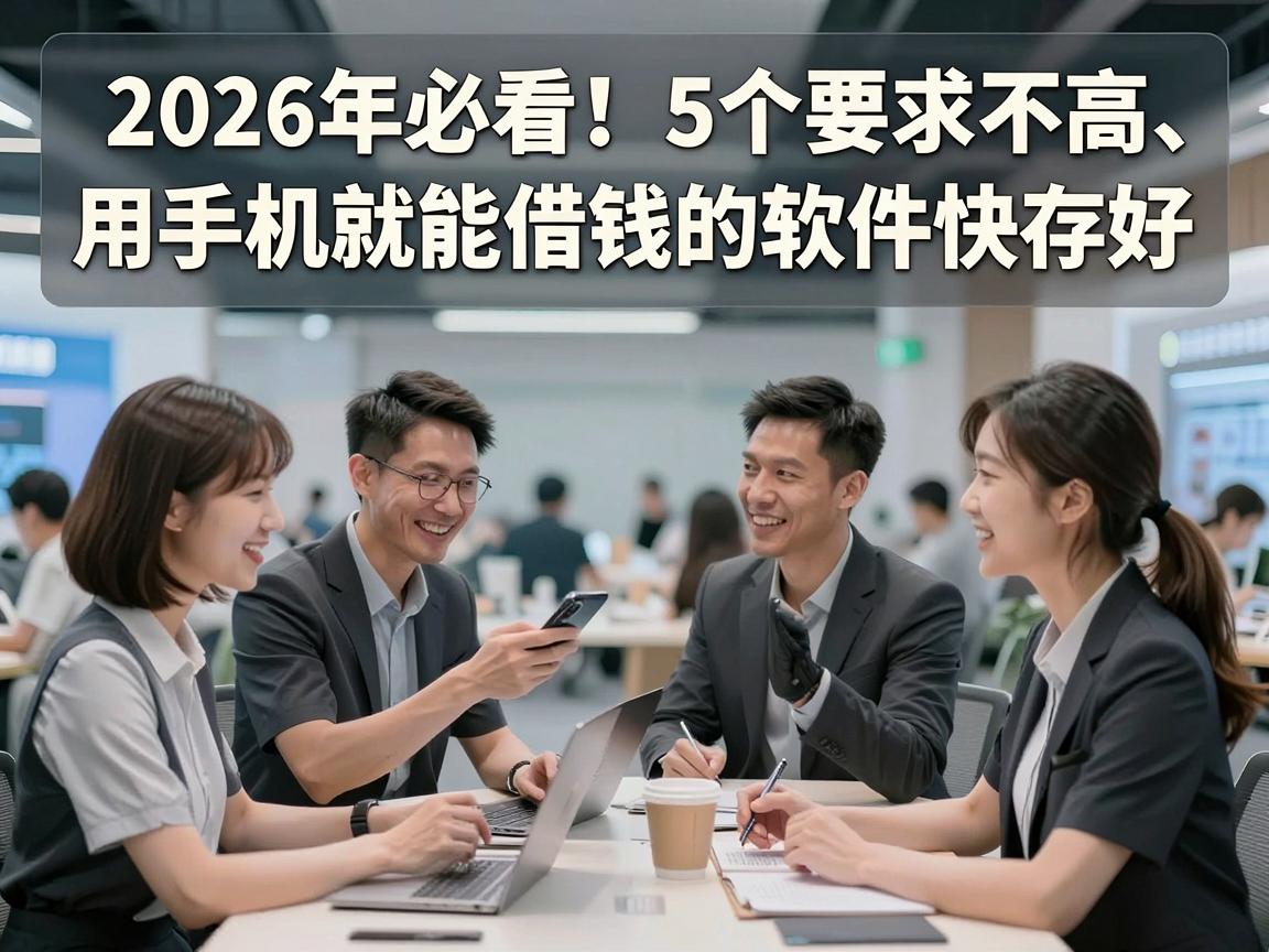 2026年必看!5个要求不高、用手机就能借钱的软件快存好