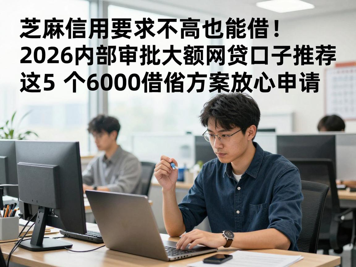 芝麻信用要求不高也能借!2026内部审批大额网贷口子推荐,这5个6000借款方案放心申请
