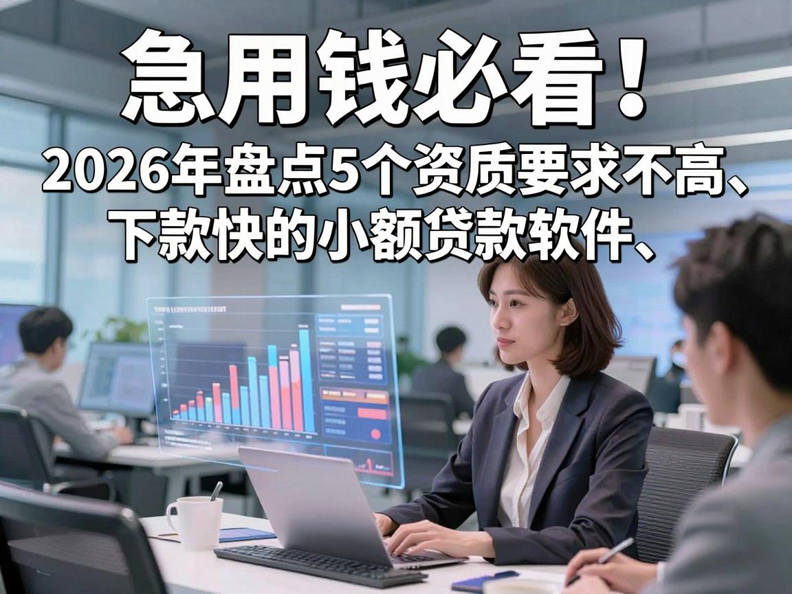 急用钱必看!2026年盘点5个资质要求不高、下款快的小额贷款软件